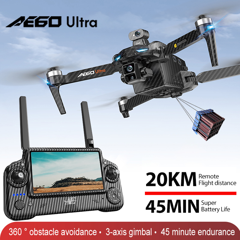 Drone Ae Rc - AE60 GPS Drone Professionale 8K Fotocamera