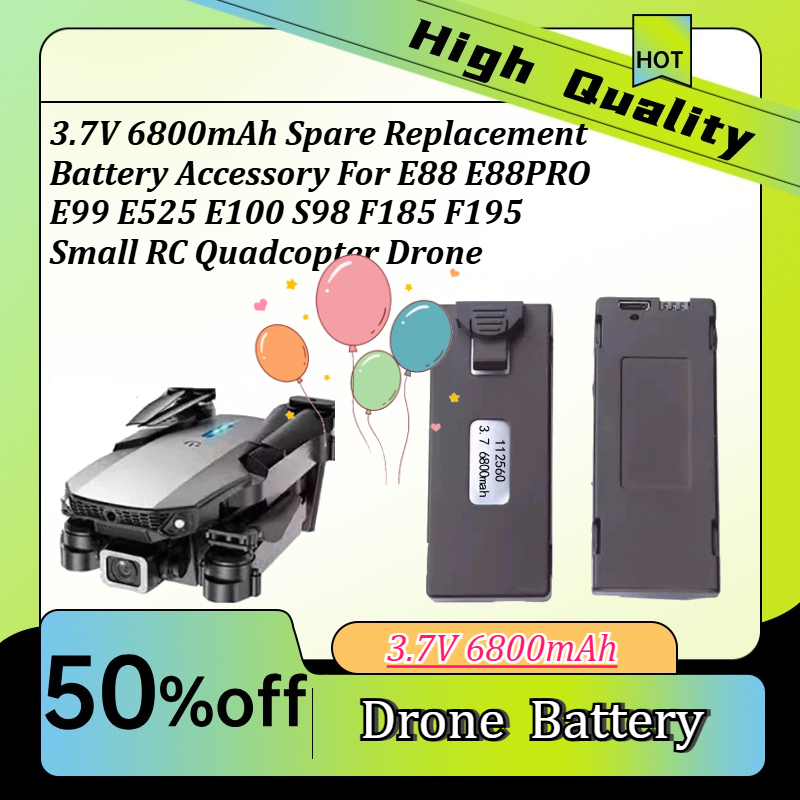 Accessorio batteria di ricambi - Drone E88 Rc Quadcopter recensione e prezzo