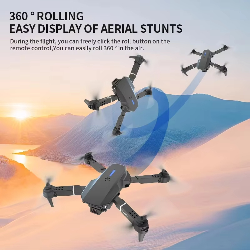 Nuovo Drone E88 2026 con Fotoc - Drone E88 Rc Quadcopter recensione e prezzo